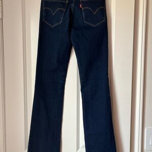 Levi's Blue Boot Cut Jeans Classic Denim